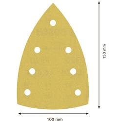 Bosch Accessories EXPERT C470 2608901166 univerzální brusný papír s otvory Zrnitost 320 (d x š) 150 mm x 100 mm 10 ks