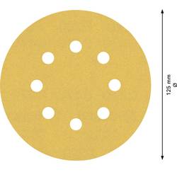 Bosch Accessories EXPERT C470 2608901121 brusné papíry pro excentrické brusky s otvory Zrnitost 220 (Ø) 125 mm 50 ks