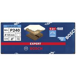 Bosch Accessories EXPERT C470 2608900956 brusný papír pro brusné kotouče bez otvorů Zrnitost 240 (Ø) 125 mm 50 ks