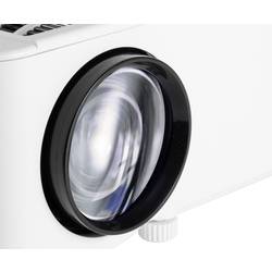 Technaxx projektor TX-113 LED Světelnost (Lumen): 1800 ANSI-Lumen 2000 : 1 bílá