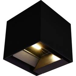 V-TAC VT-409CCT 23770 venkovní solární nástěnné osvětlení LED 9 W černá