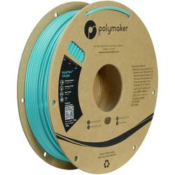 Polymaker PD02010 TPU90 vlákno pro 3D tiskárny TPU flexibilní 2.85 mm 750 g modrozelená PolyFlex™ 1 ks