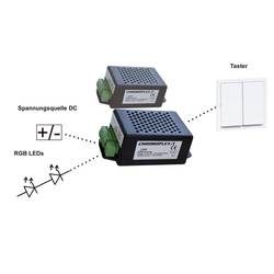 Barthelme CHROMOFLEX T 3 X 2,5 A LED stmívač 97 mm 51 mm 35 mm