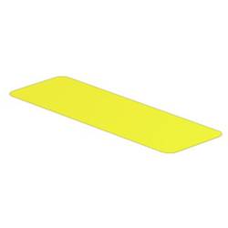 Weidmüller 2005520000 CC 15/45 MM GE značení přístrojů Druh montáže: nalepení Potisknutelná plocha: 15 x 45 mm žlutá Počet markerů: 450 450 ks