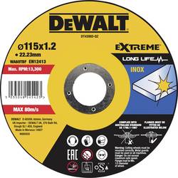 DEWALT DT43903-QZ Řezný kotouč 115 mm 1 ks kov, nerezová ocel, železo