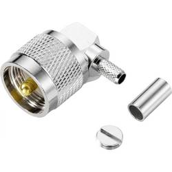 TRU COMPONENTS TC-9199208 UHF konektor zástrčka, zahnutá 50 Ω 1 ks