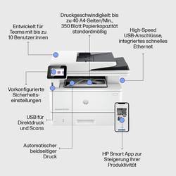 HP LaserJet Pro MFP 4102 fdn multifunkční tiskárna laserová černobílá A4 tiskárna, skener, kopírka, fax Bluetooth®, duplexní, LAN, Wi-Fi, USB