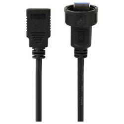 TRU COMPONENTS TC-E13T-MU3-MWA/FU3-NWA-0.5PV-S TC-13543564 USB konektor 0.5 m, 1 ks