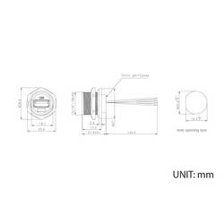TRU COMPONENTS TC-E13T-FU3-PWF-0.2PV TC-13543580 USB konektor 0.2 m, 1 ks
