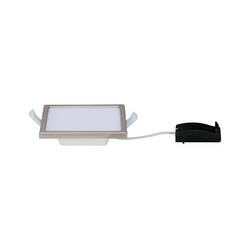 Paulmann Areo LED vestavné koupelnové panelové svítidlo LED pevně vestavěné LED 8 W IP44 niklová (matná)