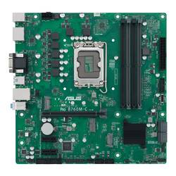 Asustek Computer PRO B760M-C-CSM Základní deska Socket (PC) Intel® 1700 Tvarový faktor Micro-ATX Čipová sada základní desky Intel® B760