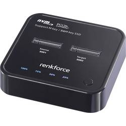 Renkforce RF-TPCD-300 1násobné duplikační stanice pevných disků M.2 PCIe NVMe, USB-C®