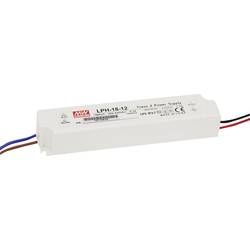 MEAN WELL LPH-18-36 LED driver konstantní napětí 18 W 0 - 0.5 A 36 V/DC bez možnosti stmívání, ochrana proti přepětí 1 ks