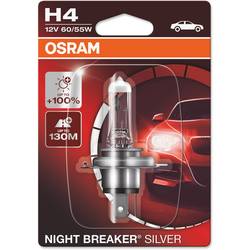 Osram Automotive 4062172395687 halogenová autožárovka Night Breaker® Silver H4 60/55 W 12 V