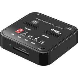 Renkforce RF-TPCD-350 duplikační stanice pevných disků M.2 PCIe NVMe, M.2 SATA, SD, SDHC, SDXC