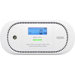 X-Sense XC01-R, ZASXS00167WEU detektor oxidu uhelnatého na baterii, detekce oxidu uhelnatého (CO)