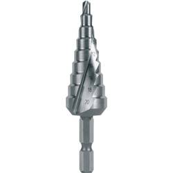 RUKO 101051H HSS stupňovitý vrták Celková délka 81 mm 1 ks