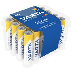 Varta Energy AAA CVP 24 mikrotužková baterie AAA alkalicko-manganová 1200 mAh 1.5 V 24 ks