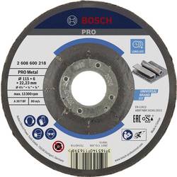 Bosch Accessories Bosch Power Tools 2608600218 brusný kotouč lomený 115 mm 1 ks ocel