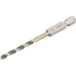 DEWALT DT20603-QZ HSS-G kovový spirálový vrták, 1 ks, 3.5 mm, délka 76 mm, chráněný proti korozi , šestihranná , 1 ks
