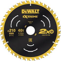 DEWALT DT20433-QZ pilový kotouč 210 x 30 x 2.4 mm Počet zubů (na palec): 40 1 ks