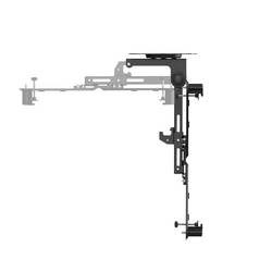 SpeaKa Professional SP-TVCM-530 TV stropní držák 33 cm (13) - 81,3 cm (32) naklápěcí, nakláněcí lze zaklapnout
