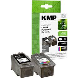 KMP Ink náhradní Canon PG-560 XL, CL-561 XL kompatibilní kombinované balení černá, barva C136V 1581,4005