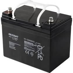 VOLTCRAFT VC-12668692 VC-16623010 olověný akumulátor 12 V 33 Ah olověný se skelným rounem (š x v x h) 195 x 155 x 130 mm bezúdržbové, nepatrné vybíjení