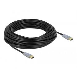 Delock HDMI kabel Zástrčka HDMI-A 25 m černá 85016 4K UHD, pozlacené kontakty HDMI kabel