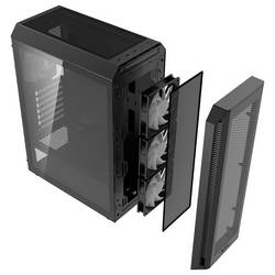 XPG VALOR AIR PLUS midi tower PC skříň černá