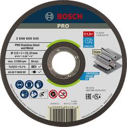 Bosch Accessories AS 60 T Inox BF 2608600545 řezný kotouč rovný 115 mm 1 ks ocel, nerezová ocel