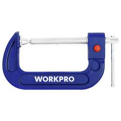 Rychloupínač WorkPro WP232023 Rozpětí (max.):100 mm Délka vyložení:100 mm