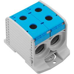 Weidmüller 2502910000 průchodková svorka 82.60 mm šroubovací šedá, modrá 1 ks
