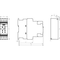 Siemens 3RW4027-1BB04 3RW40271BB04 soft startér Výkon motoru při 400 V 15 kW 480 V Jmenovitý proud 32 A