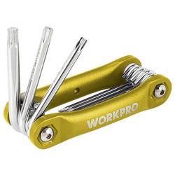 WorkPro TX sada klíčů T 8, T 10, T 15, T 20, T 25, T 27, T 30, T 40