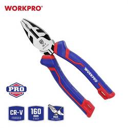 WorkPro WP231024 pro elektroniku a jemnou mechaniku kombinované kleště, 160 mm