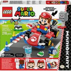 72043 LEGO® Super Mario™ Mario Kart™ – interaktivní LEGO® Mario™ & Standard Kart