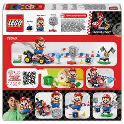72043 LEGO® Super Mario™ Mario Kart™ – interaktivní LEGO® Mario™ & Standard Kart