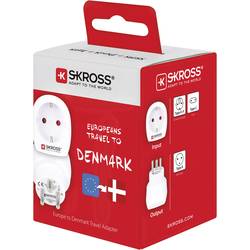 Skross 1.500232-E cestovní adaptér CA EU to DEN