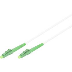 Digitus DK-2933A-01-LCA-SX optické vlákno optické vlákno, skleněné vlákno kabel 100 cm bílá, zelená, mátově zelená, tmavě zelená (hedvábně matná) [1x LC APC