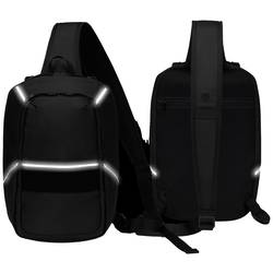 Dicota batoh na notebooky Sling Bag REFLECTIVE, max. 32,8 cm (12,9) , černá