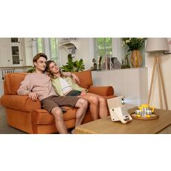 Yaber projektor T2Plus LED 450 ANSI-Lumen 1920 x 1080 Full HD provoz na akumulátor, Podporuje 4K, Integrovaný reproduktor JBL, Smart TV-Dongle, Automatické