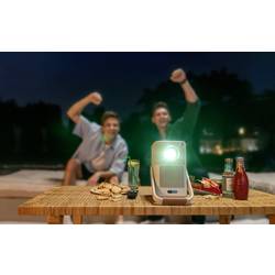 Yaber projektor T2Plus LED 450 ANSI-Lumen 1920 x 1080 Full HD provoz na akumulátor, Podporuje 4K, Integrovaný reproduktor JBL, Smart TV-Dongle, Automatické