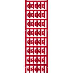 Weidmüller 1813200000 SFC 0/21 NEUTRAL RT ochranný štítek Druh montáže: přichycení sponami Potisknutelná plocha: 4.10 x 21 mm červená Počet markerů: 200 200 ks