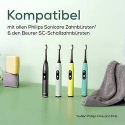 Beurer Bürstenköpfe Premium Whiten 4 St. Náhradní kartáče, černá, 10531