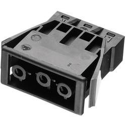 Adels-Contact 168863 síťový konektor AC zásuvka, vestavná vertikální Počet kontaktů: 2 + PE 16 A černá 1 ks