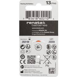 Renata knoflíkový článek ZA 13 1.4 V 6 ks 305 mAh zinko-vzduchová Hearing Aid PR48