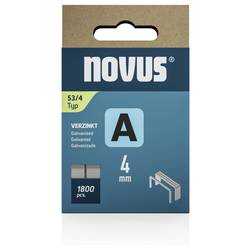 Novus Tools 042-0772 svorky z jemného drátu Typ 53 1800 ks Rozměry (d x š) 4 mm x 11.3 mm