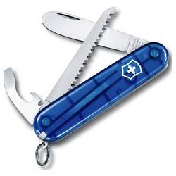 Victorinox 0.2373.T2 0.2373.T2 švýcarský kapesní nožík počet funkcí 9 modrá (transparentní)