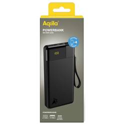 Aqiila Powerbird B20B powerbanka Li-Pol, 20000 mAh, USB-A, USB-C®, černá